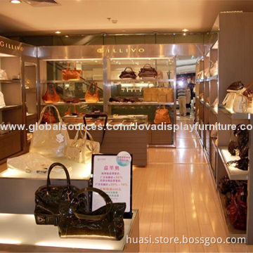 Bag display showcase for name handbag shop decorationNew